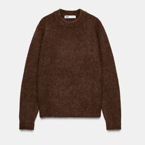 NWT Zara Wool and Alpaca Blend Jumper - Scoop neck